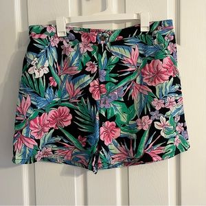 wild fable tropical print shorts size xl